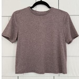 Outdoor Voices Womens XS Doing Things Heathered Crop Top Fitness Athleisure Yoga